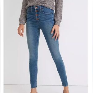 Madewell 10” High Rise Skinny Jeans